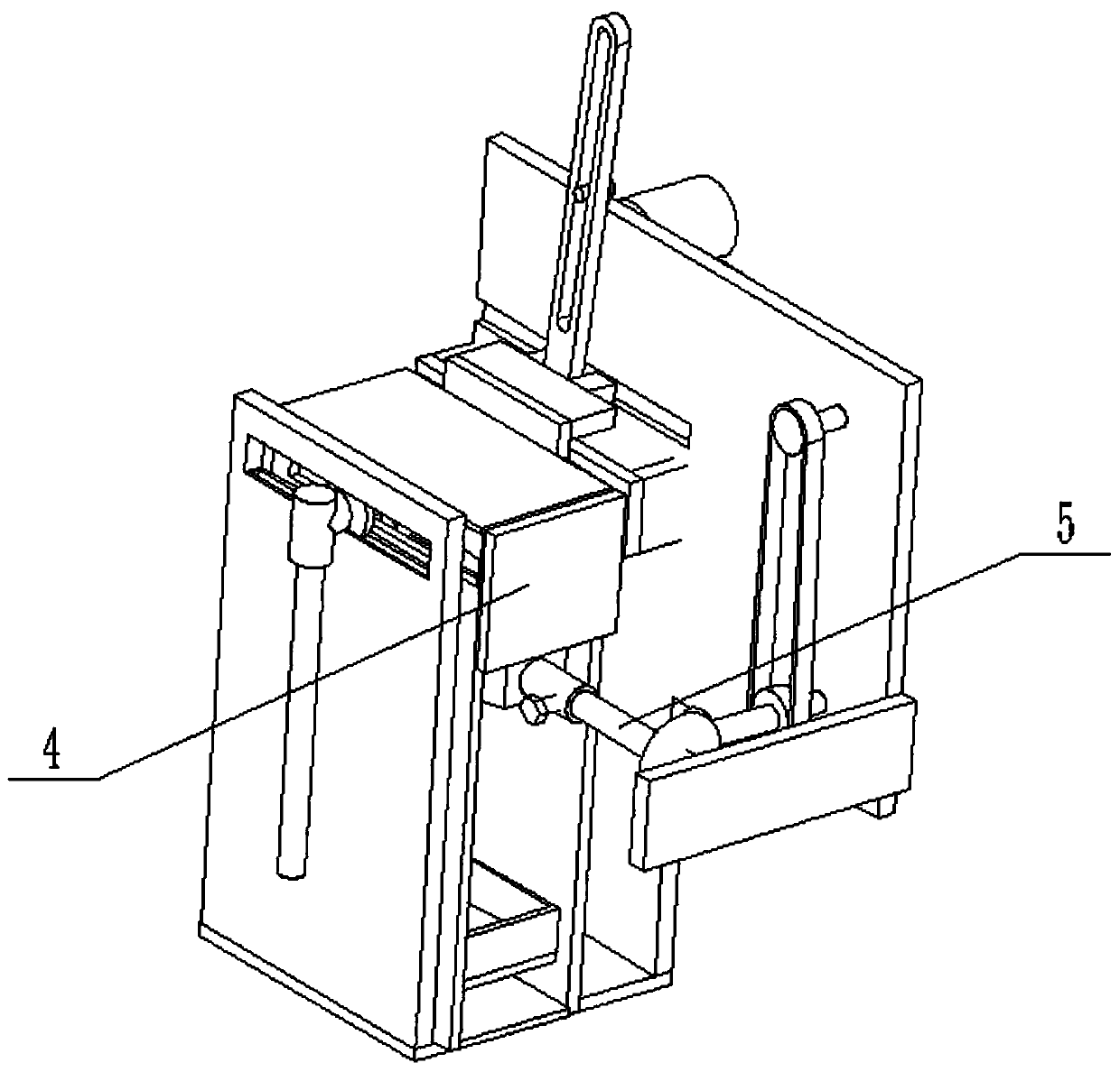 A spraying device for clothing coloring