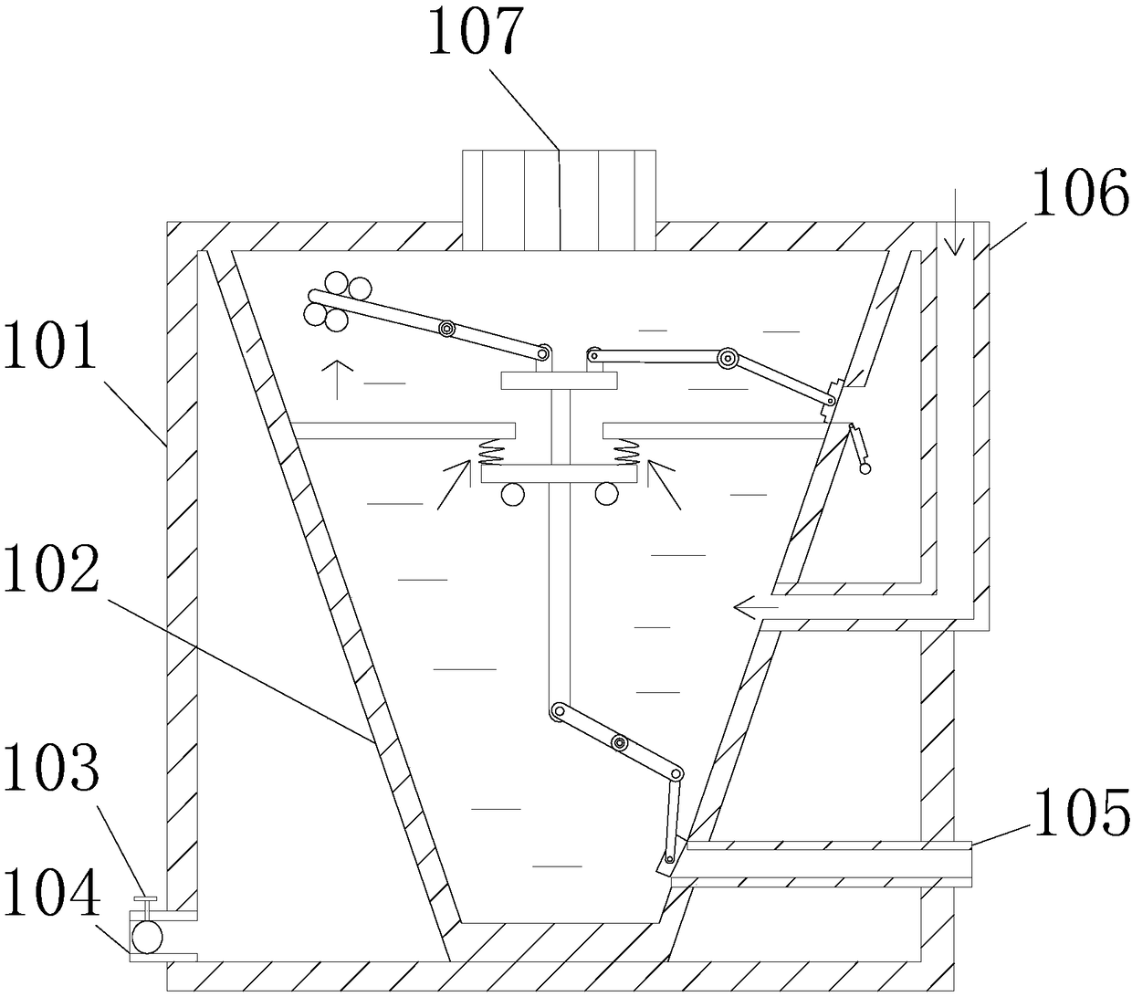 Buoy submerged floating oil absorption device