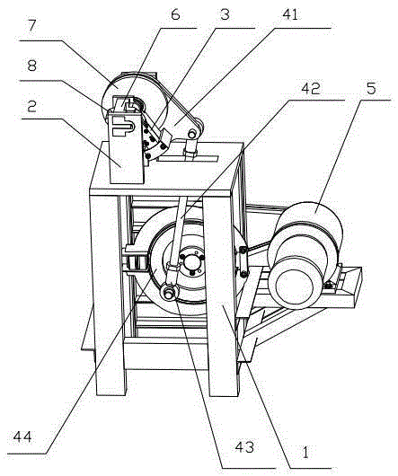 Automatic cap wrenching machine for connection ring