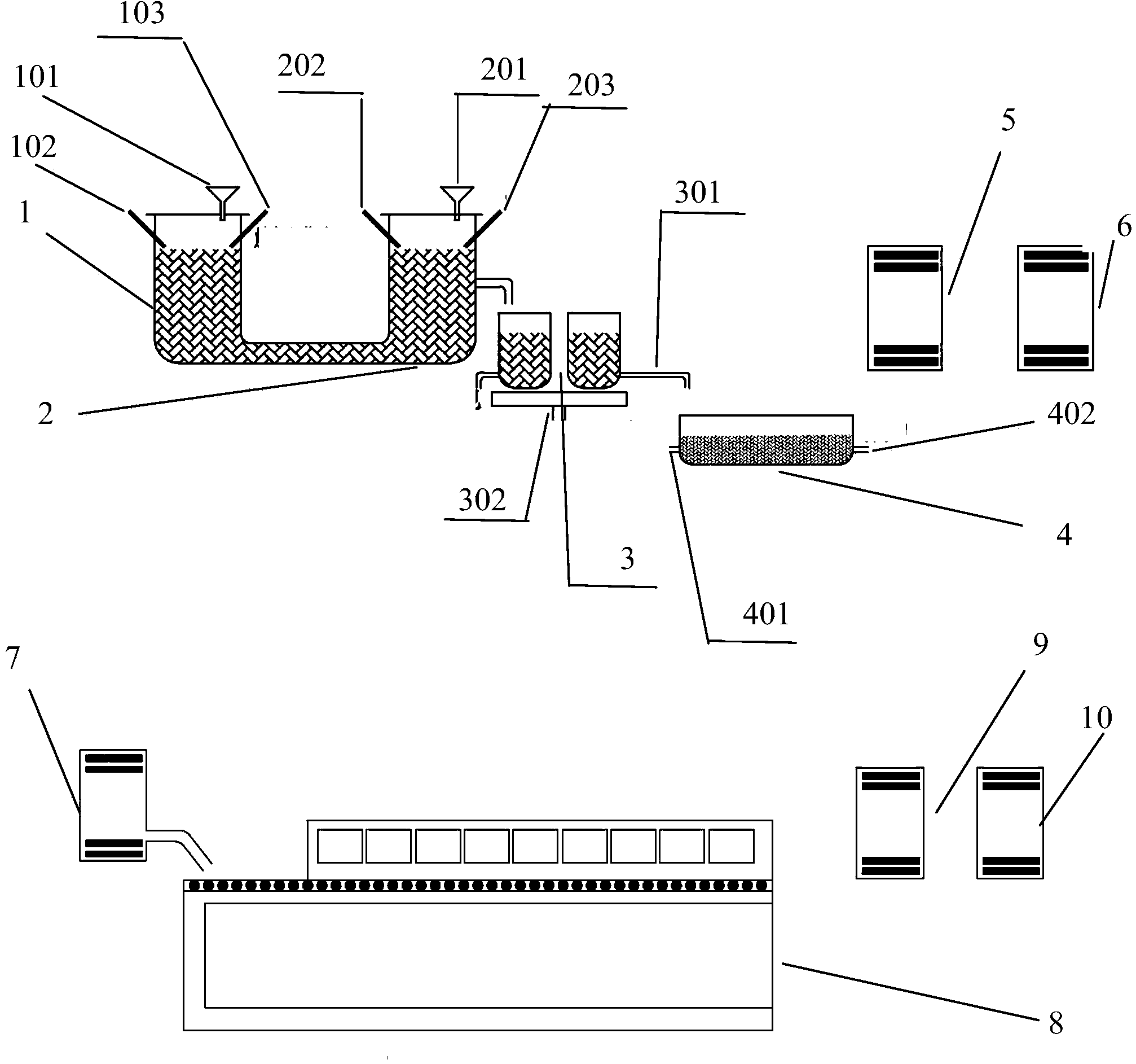 Method for using blast furnace slag to produce micro-crystalline light brick