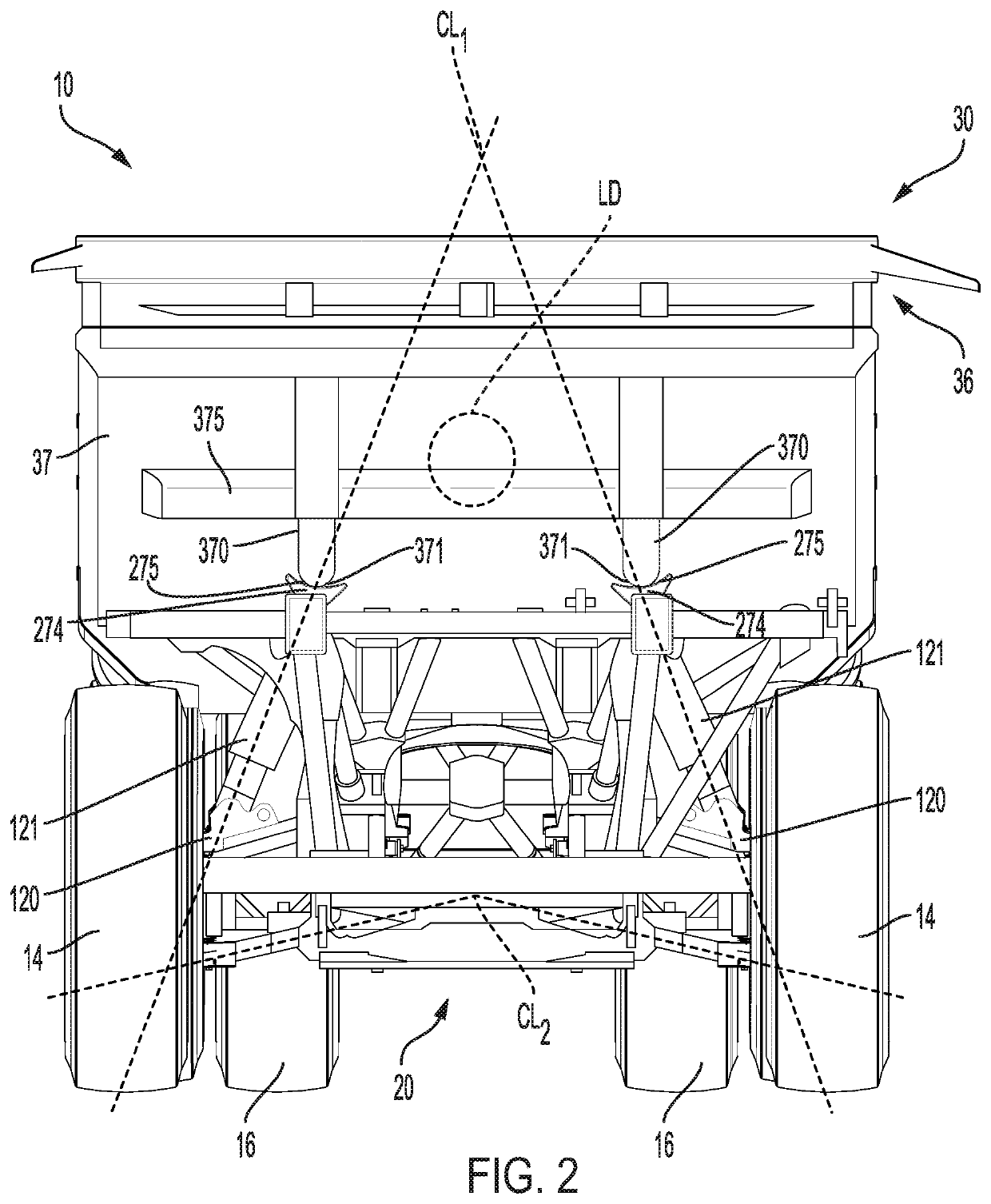 Space frame center upper frame connection