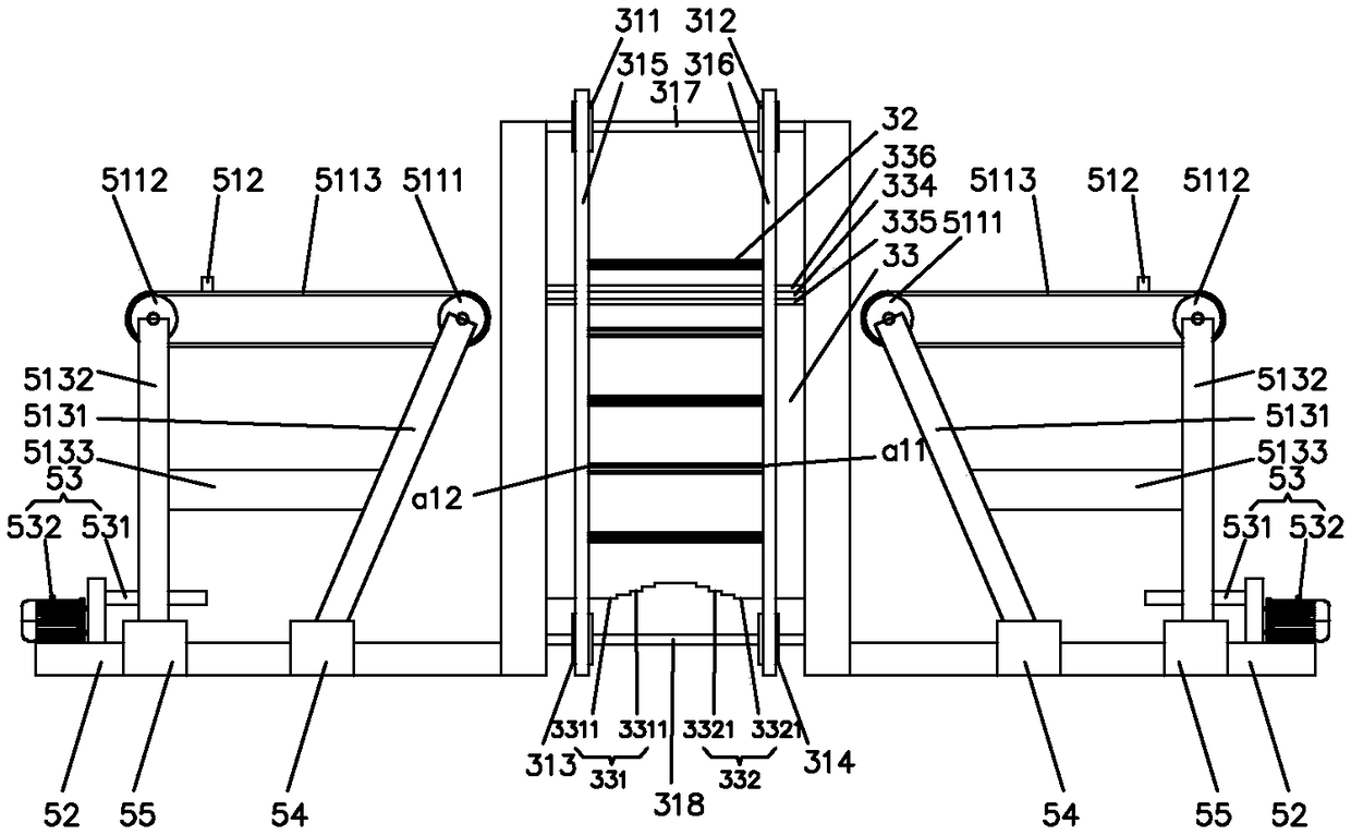 Automatic plate feeding hot press