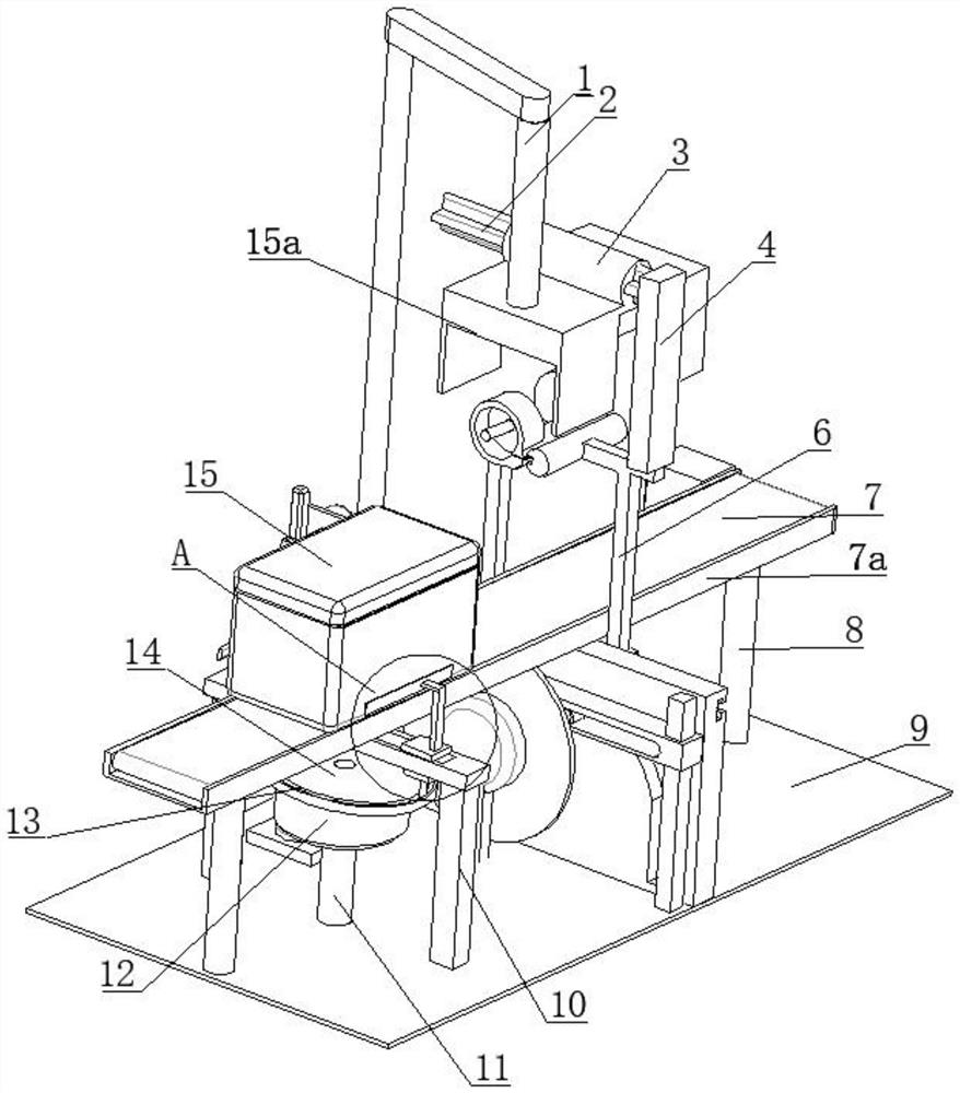 A cold chain logistics sealing and packaging device