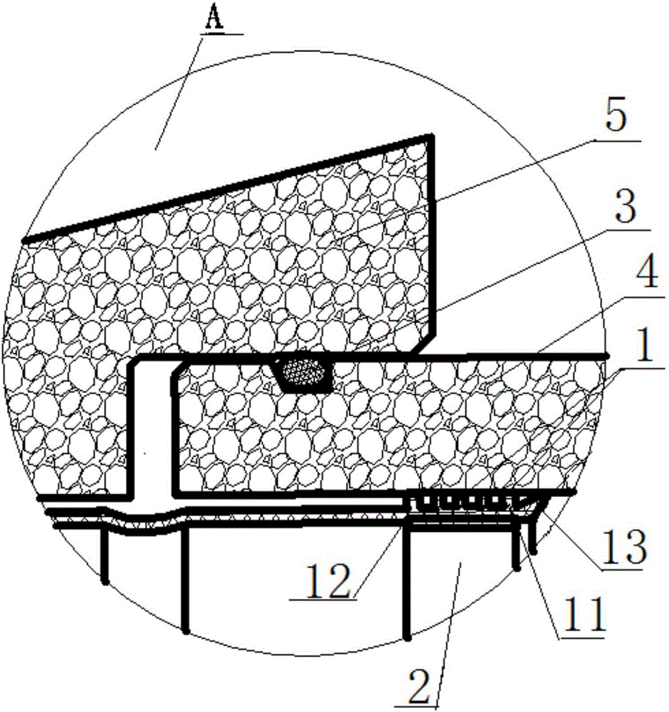 Internal expansion type rubber sealing ring and application thereof