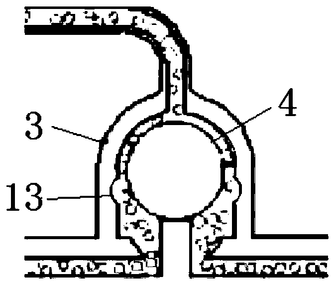 A self-feeding dust explosion engine