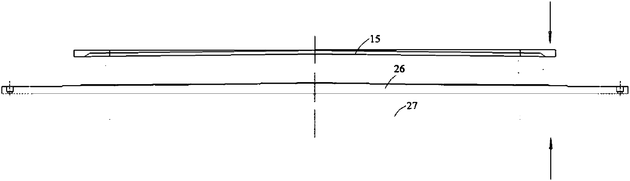 Hydraulic machine tool for one-time forming blind waves of container blind-wave top plate