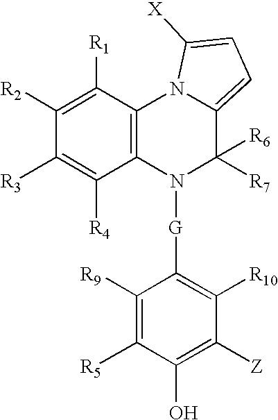 Pyrrolo[1,2-a]quinoxalin-5-(4H)-yl)sulfonyls and carbonyls and their use as estrogenic agents