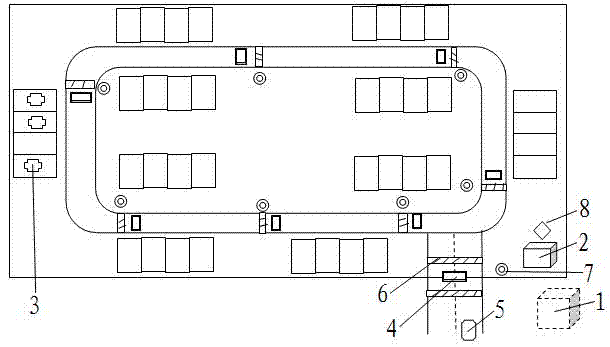 Intelligent parking lot management and control system based on RFID (Radio Frequency Identification) technique