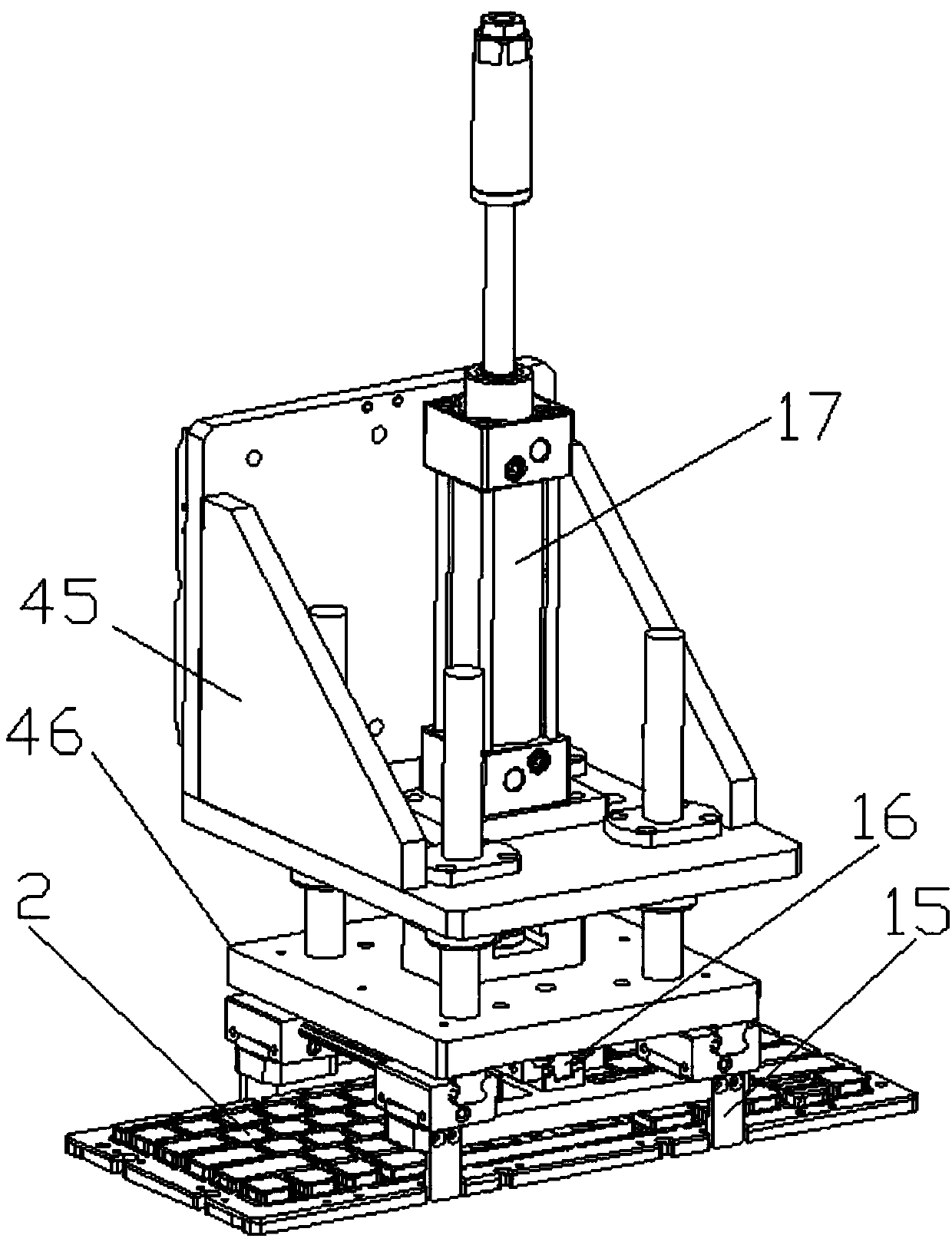 Full-automatic keyboard disassembling and cleaning machine