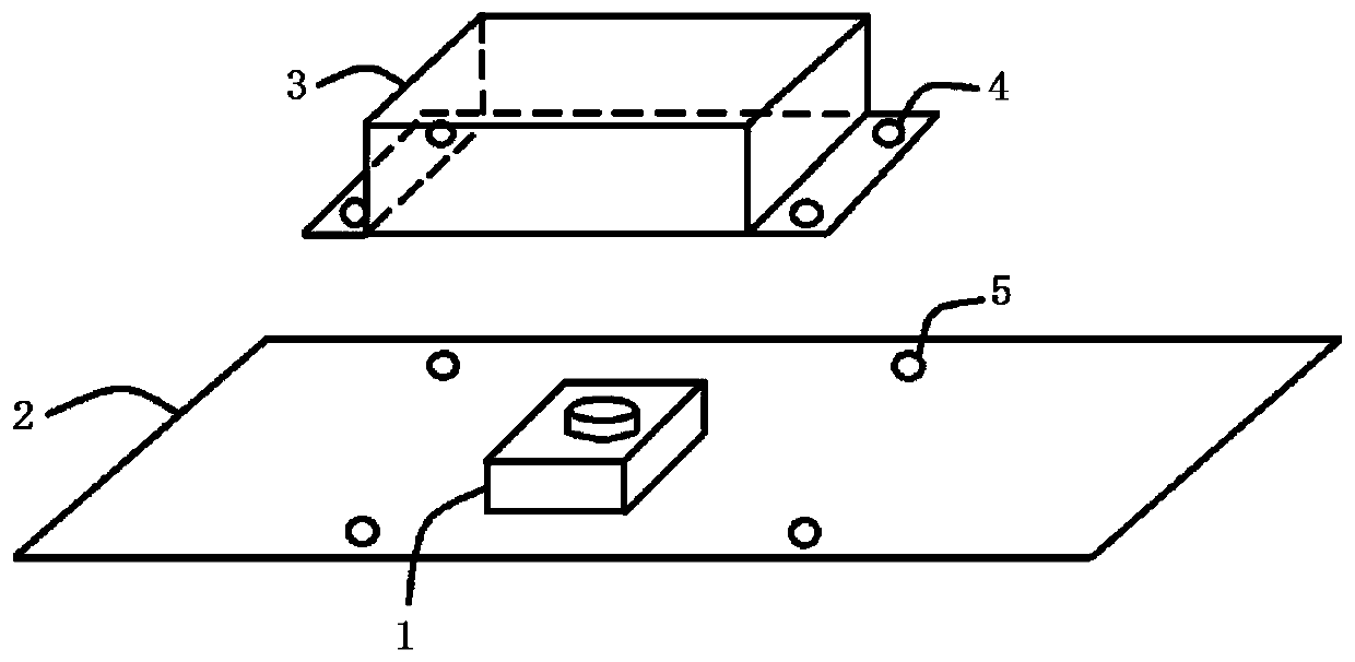 Protection device of chip test fixture