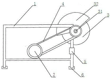 High-accuracy casting polishing machine