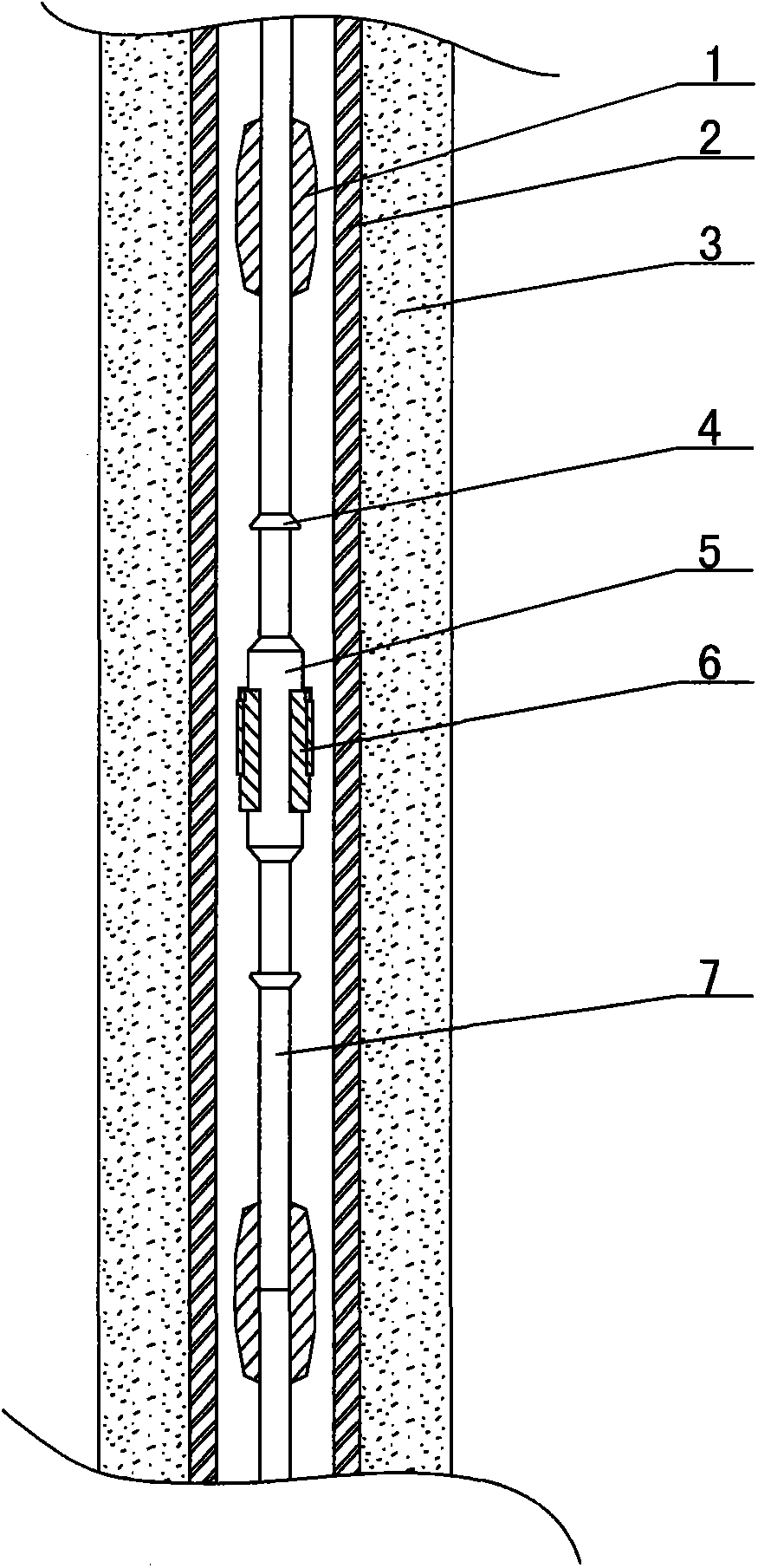 Wear-resisting centralizer structure of sucker rod of oil well