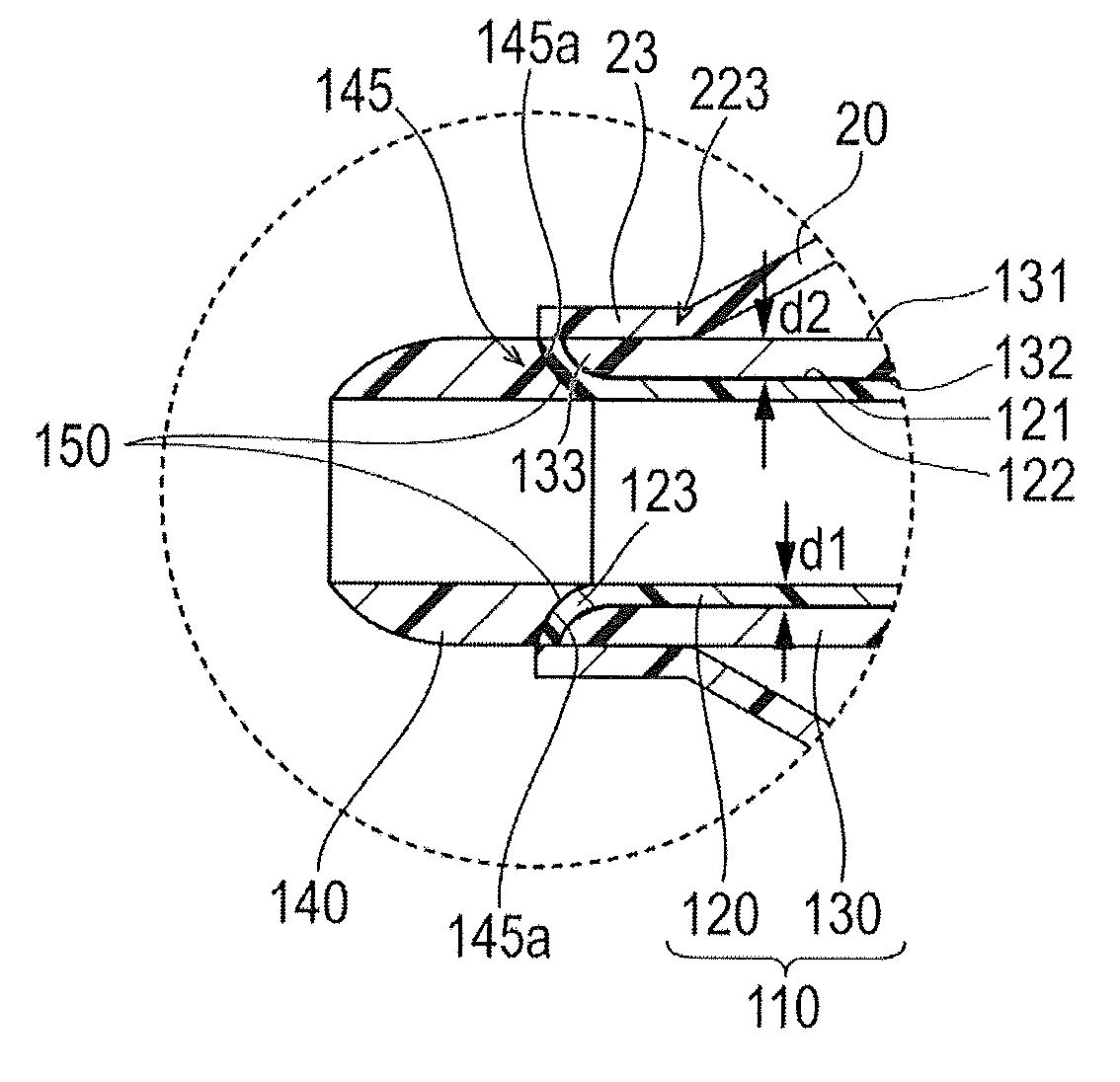 Medical elongated body and balloon catheter