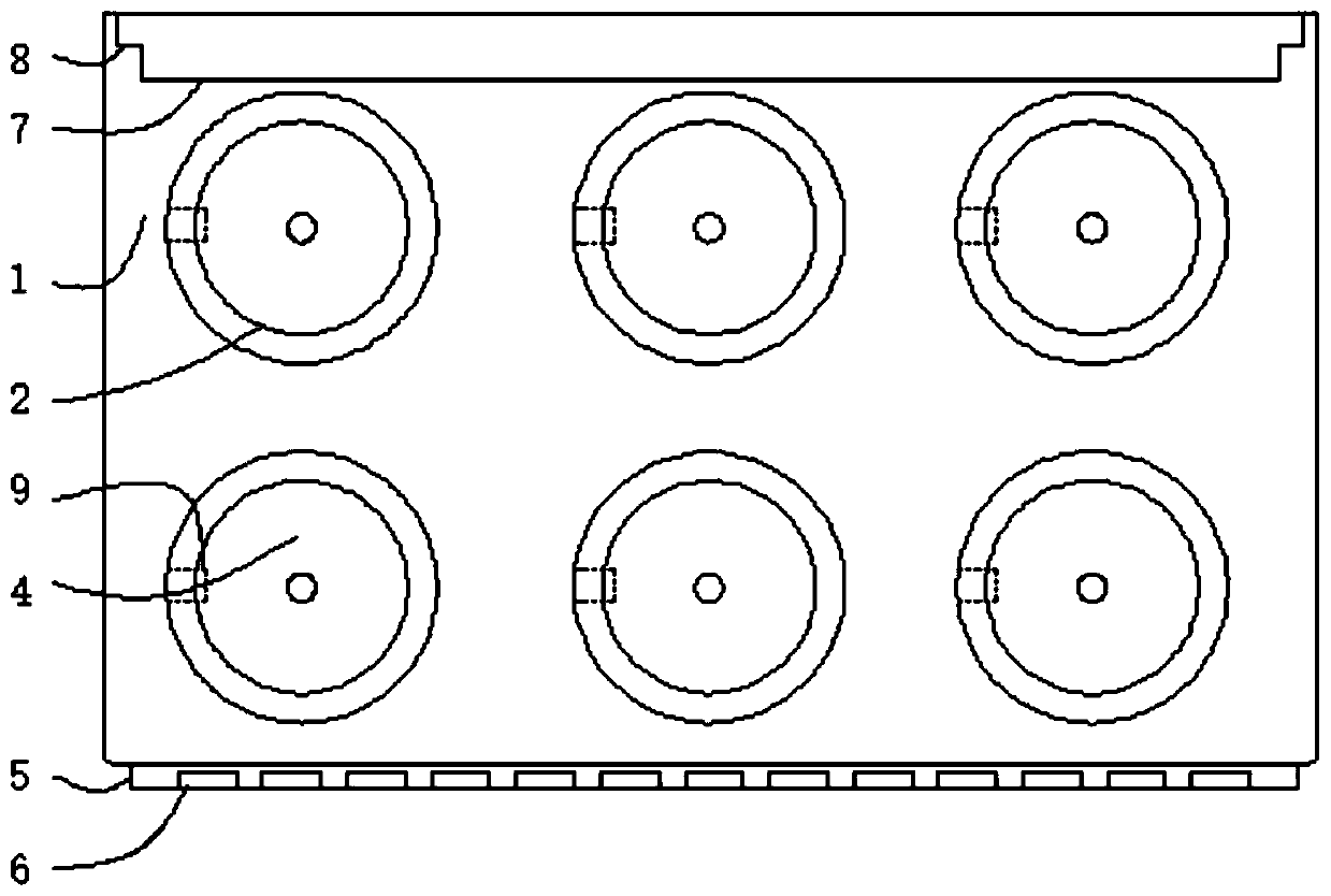 Sound insulation and heat preservation building block