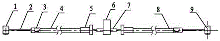 Integrated control inhaul cable