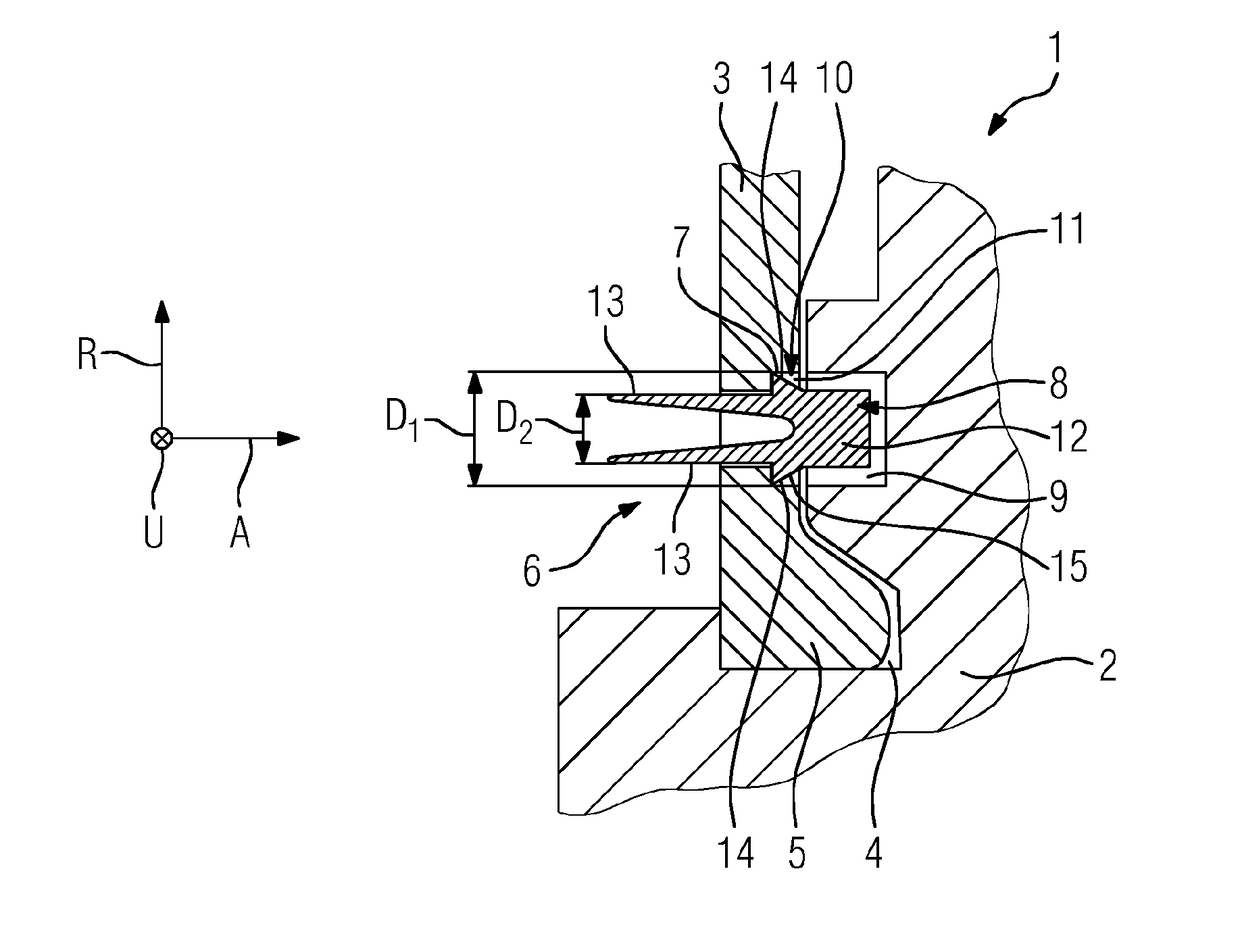 Wheel disc arrangement