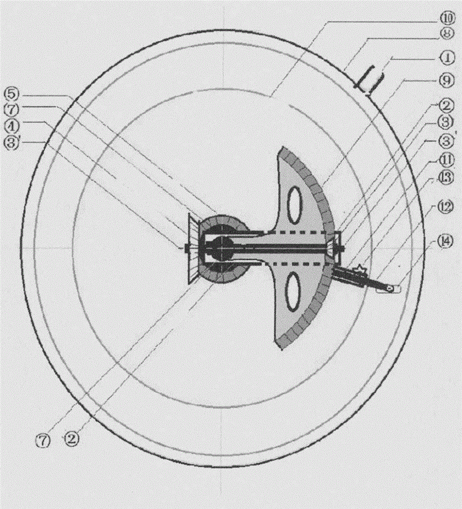 Stepping type no-chain no-middle-shaft infinitely-variable-speed folding bicycle