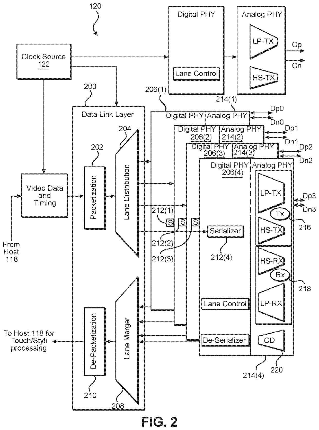 Variable rate display interfaces