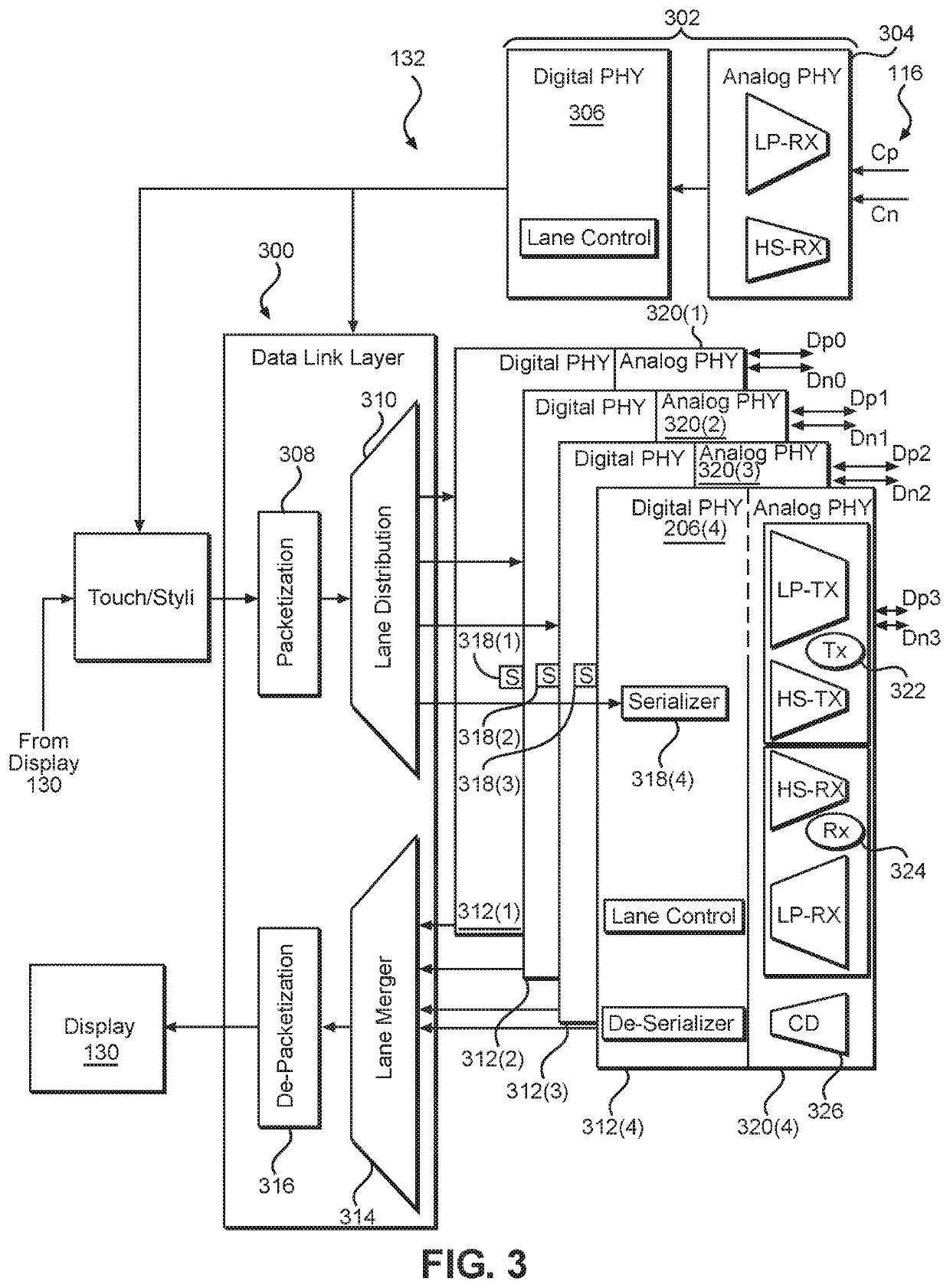 Variable rate display interfaces