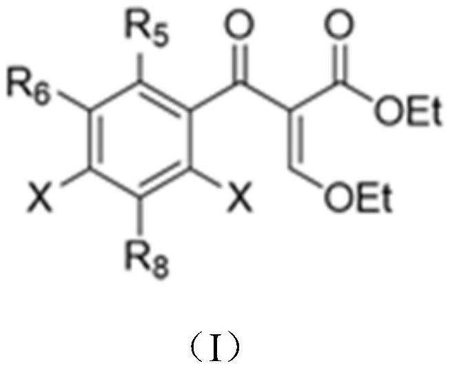 Device and method for rapidly constructing quinolone compound library