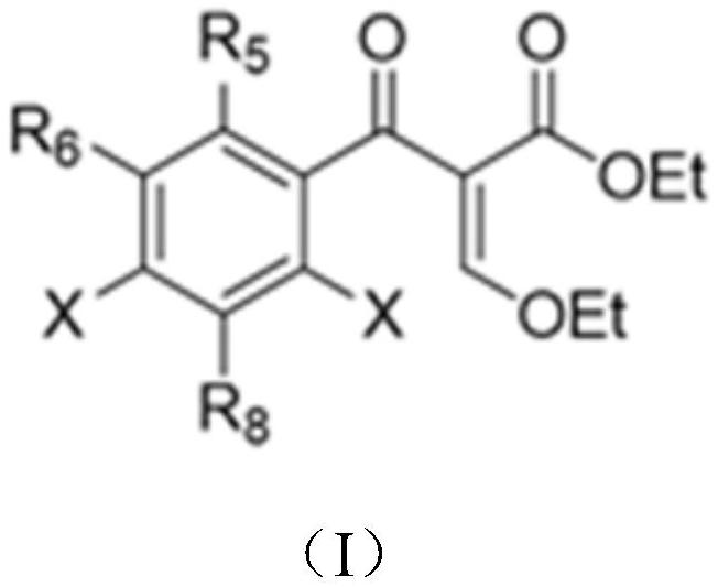 Device and method for rapidly constructing quinolone compound library