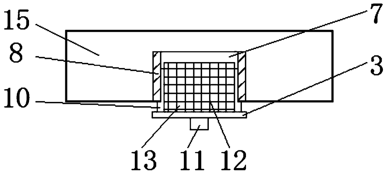 An insect repellent and anti-insect device for a compact shelving