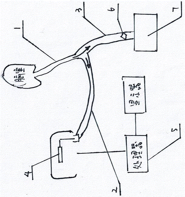 Cerebrospinal fluid drainage device and intracranial pressure monitoring system