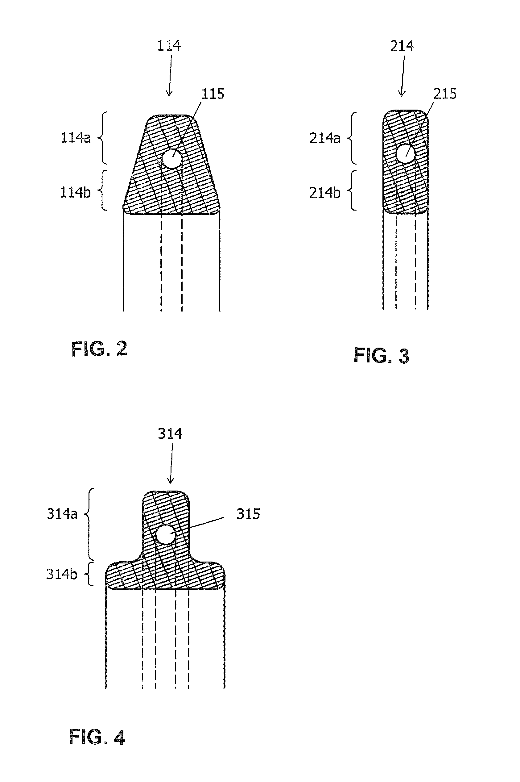 Damping element for decoupling elements, in particular for membrane bellows