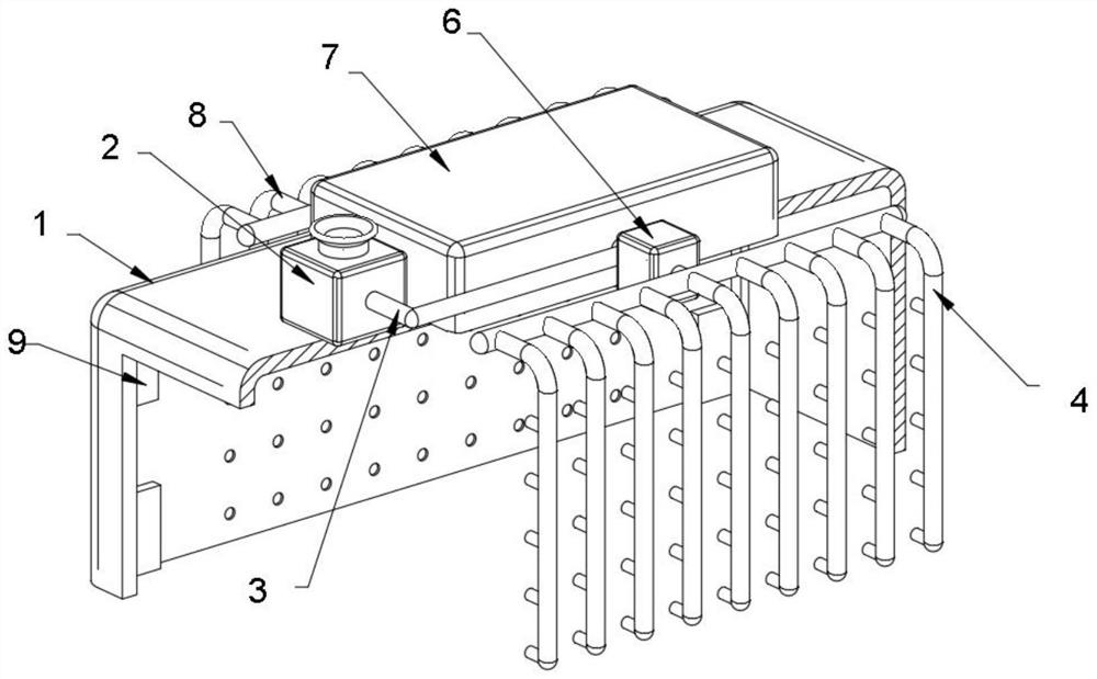 Rapid aging process method of aluminum alloy plate and intelligent control system thereof