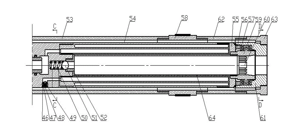 Lifting-free borehole bottom rope freezing coring drilling tool and method