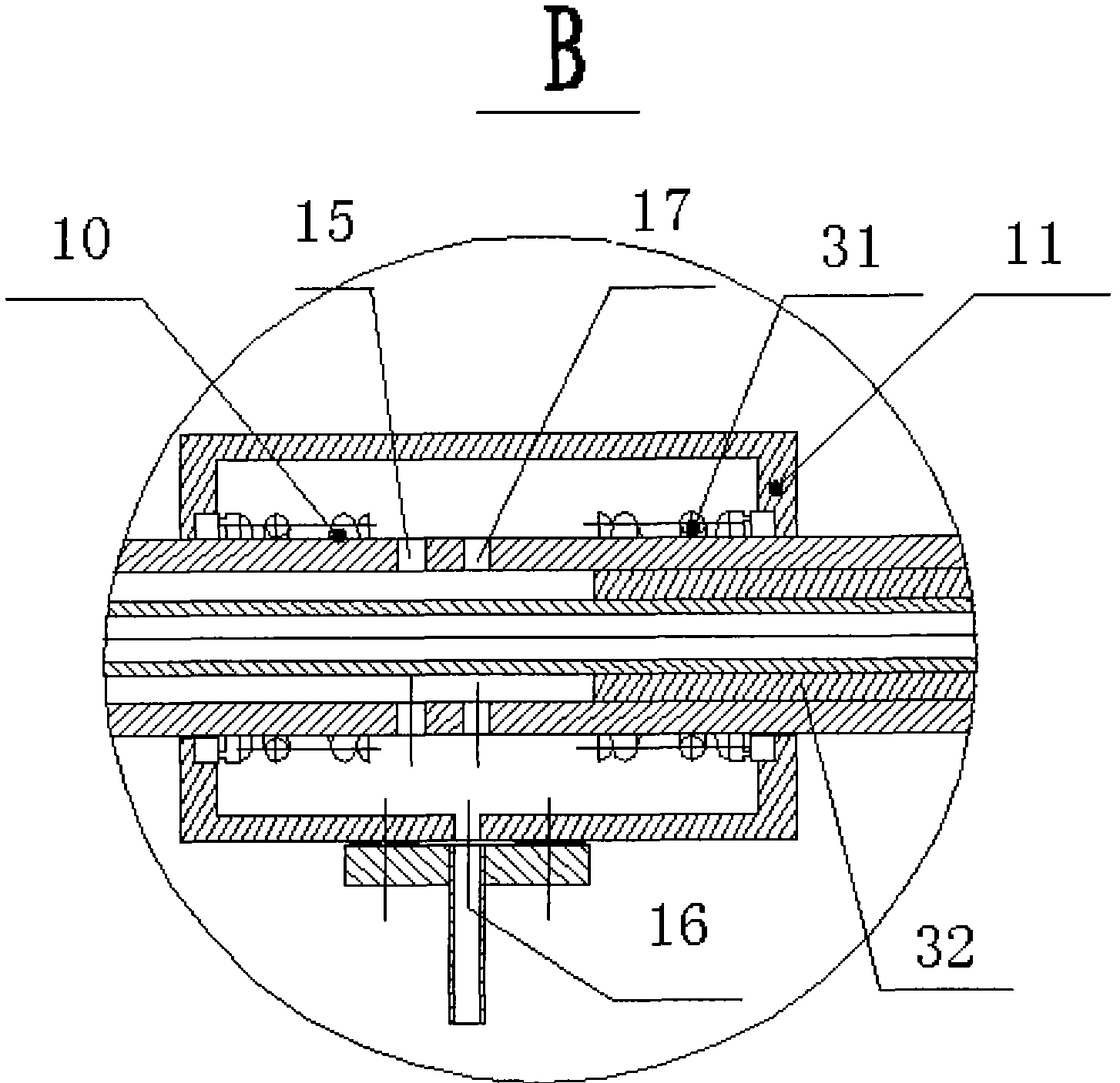 High-temperature resistant centrifugal fan