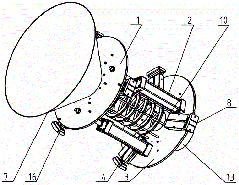 Pneumatic underground drainage pipeline dredging device