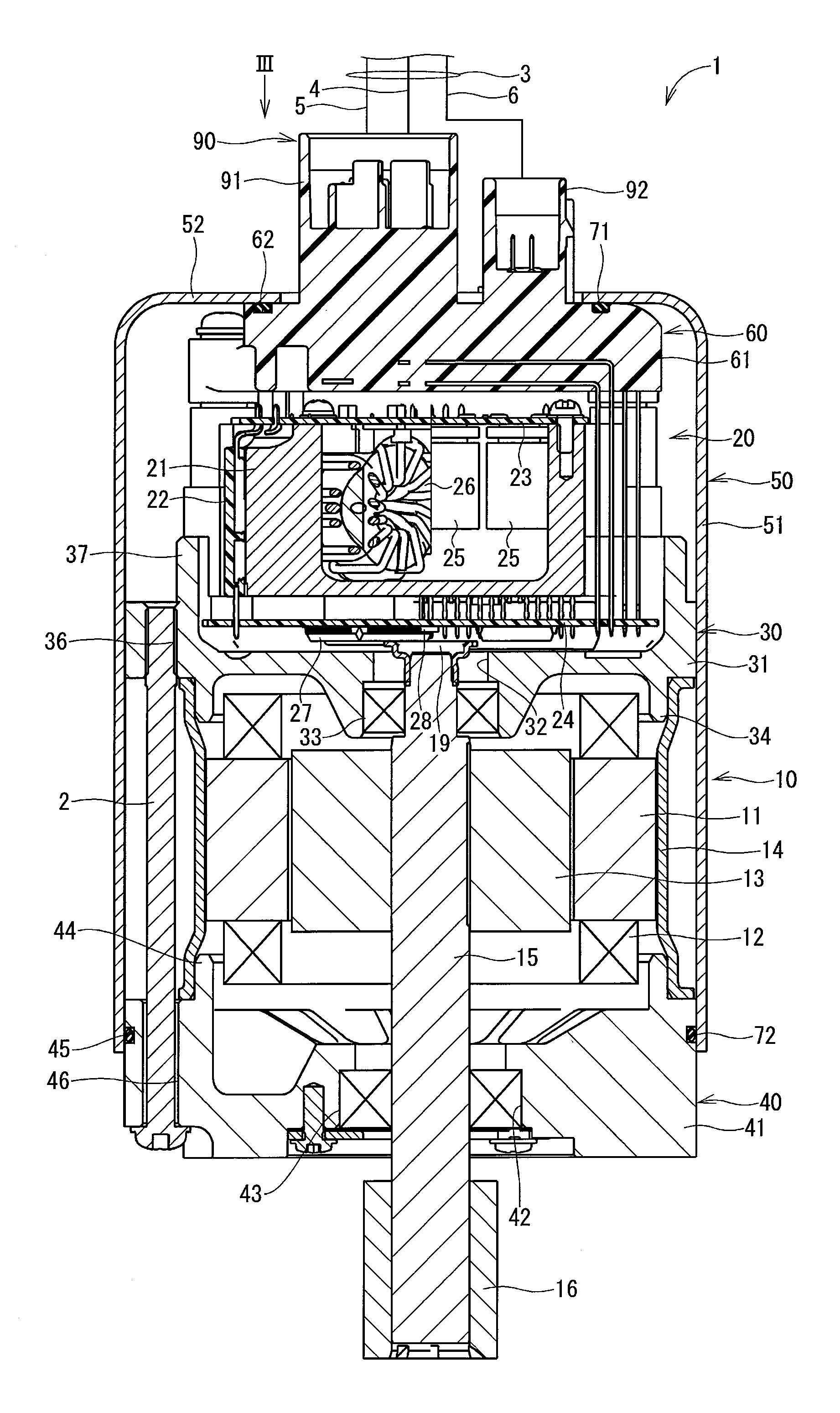 Rotating electric machine