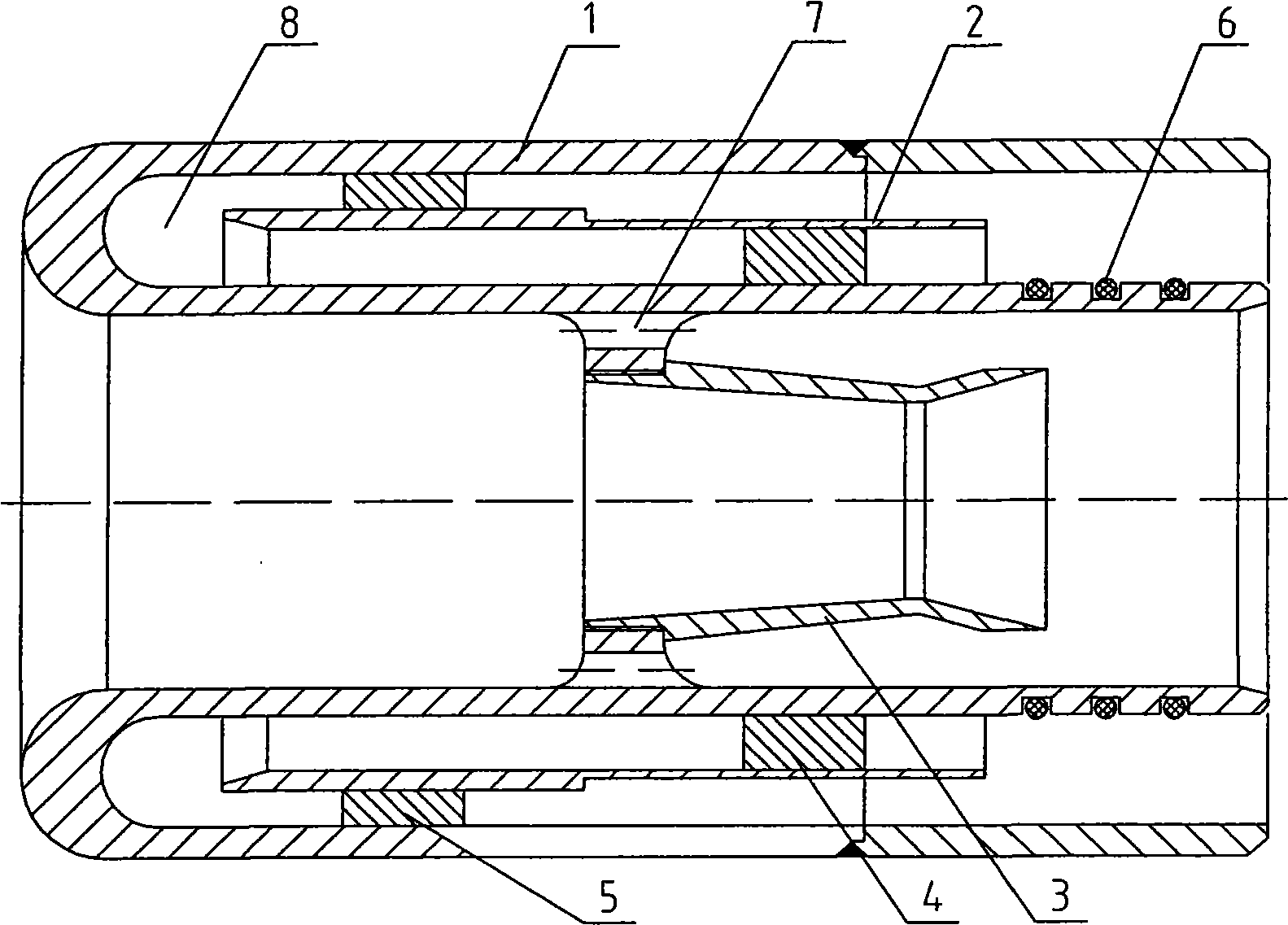 Adjustable ultra high power coherent jet oxygen lance nozzle for converter steel melting