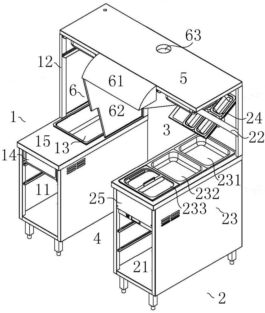 Fish cooking console and method of use thereof