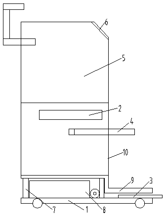 A shopping guide robot