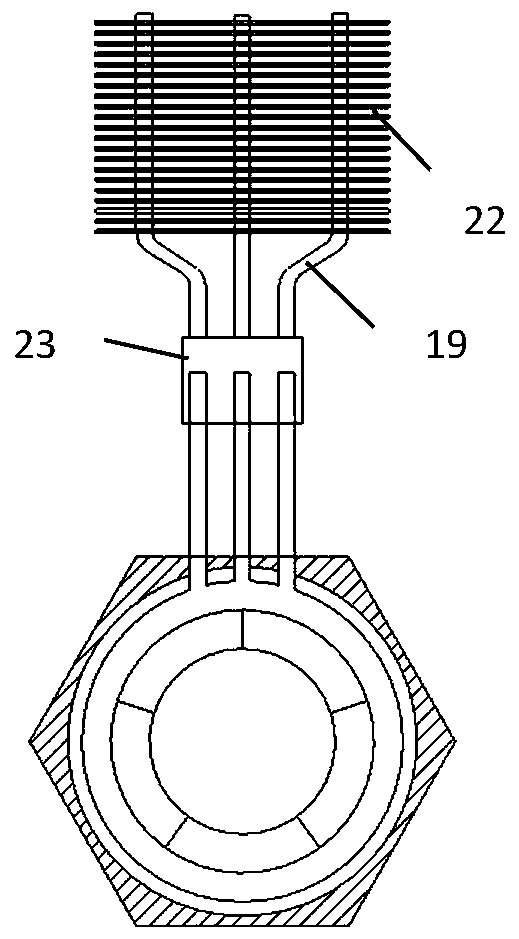 Thermoelectric power generation fuel oil parking heater based on heat pipe