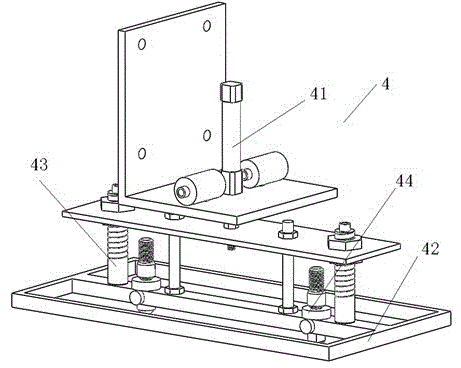 Notebook computer heat radiator assembling device