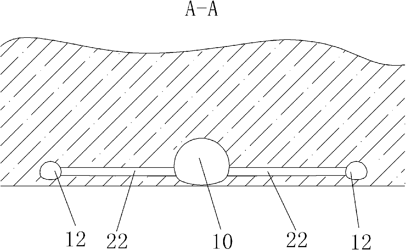 Construction method of cross section-expanded loop type depressurizing portal for high-speed railway tunnel