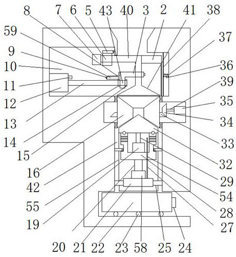 Grain grinding device