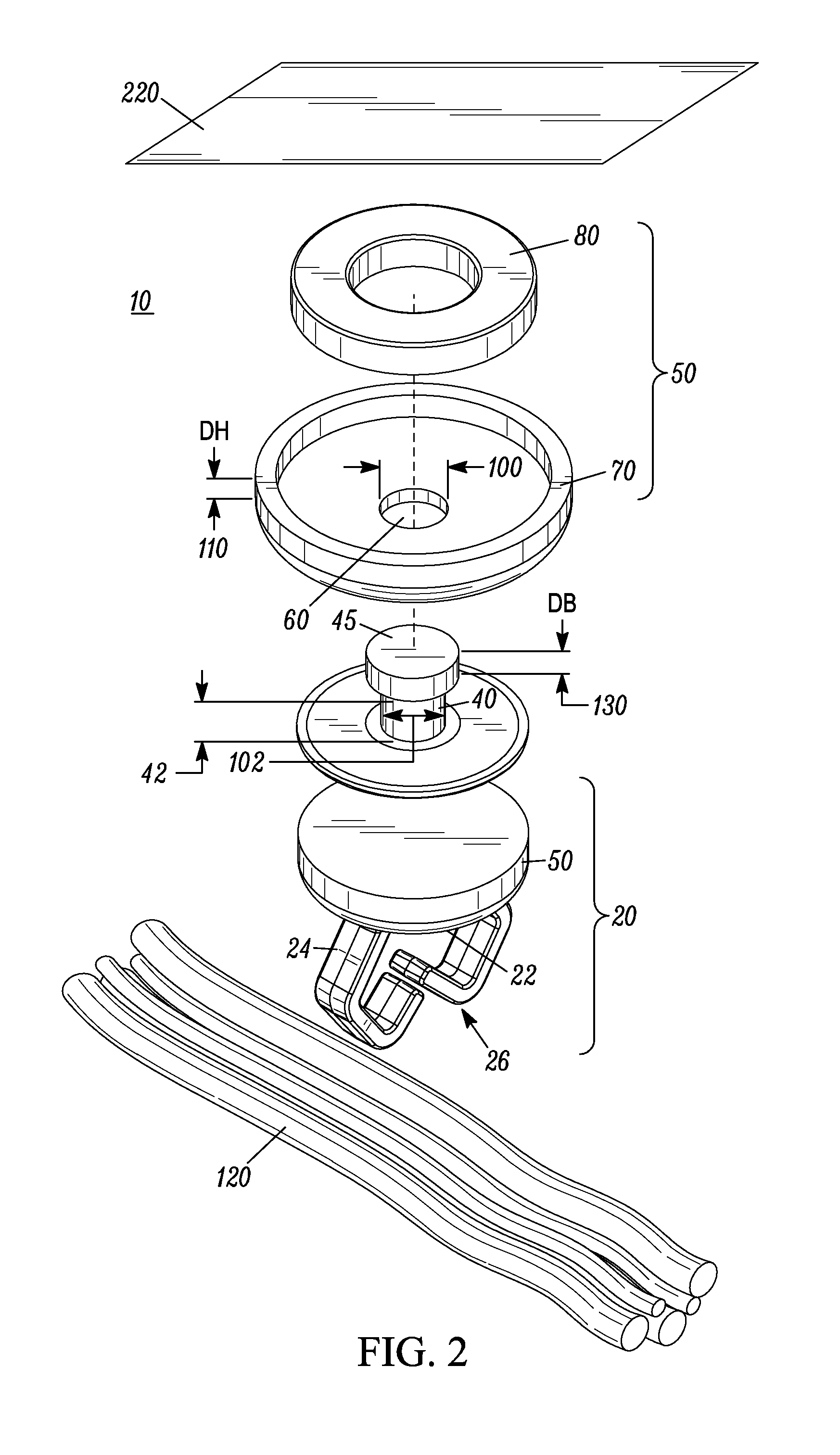 Magnetic Cable Fastener