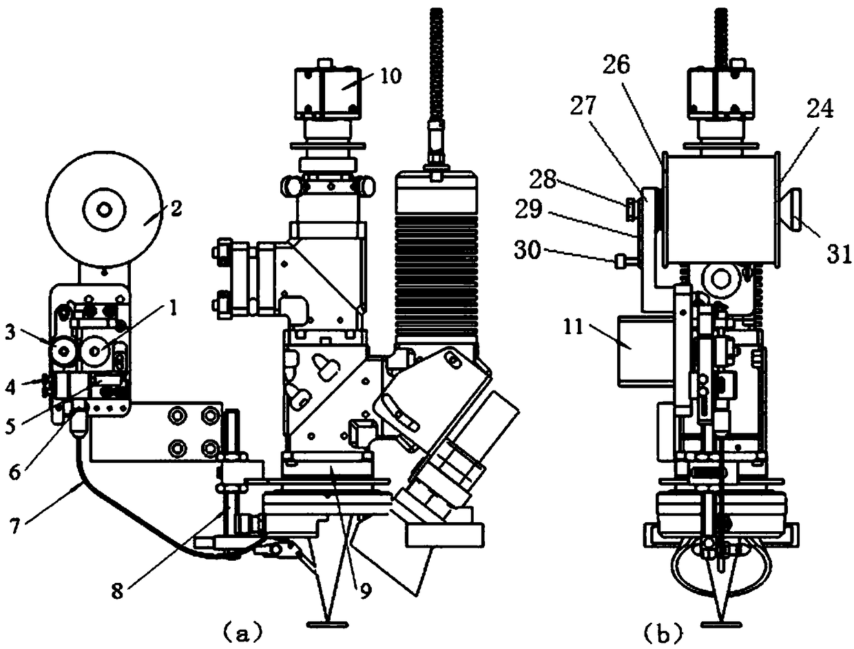 Automatic wire feeding system