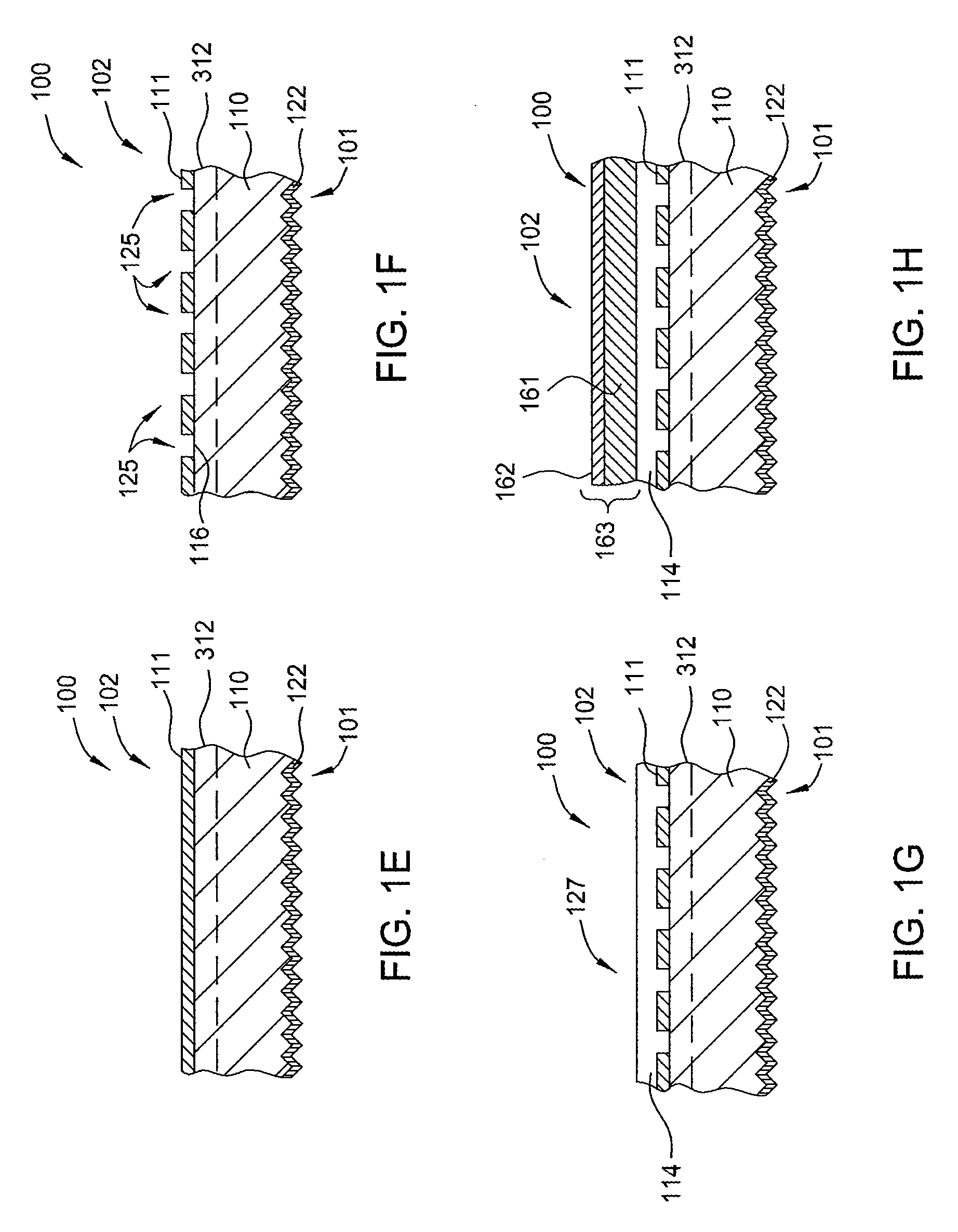 Hybrid heterojunction solar cell fabrication using a doping layer mask