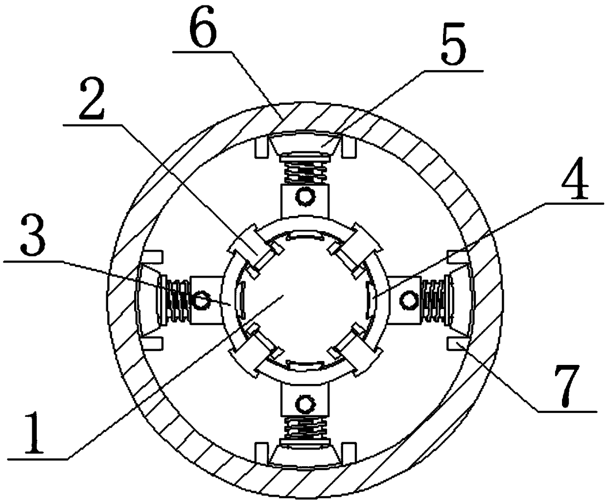 Wire guiding cam of high-speed winding machine