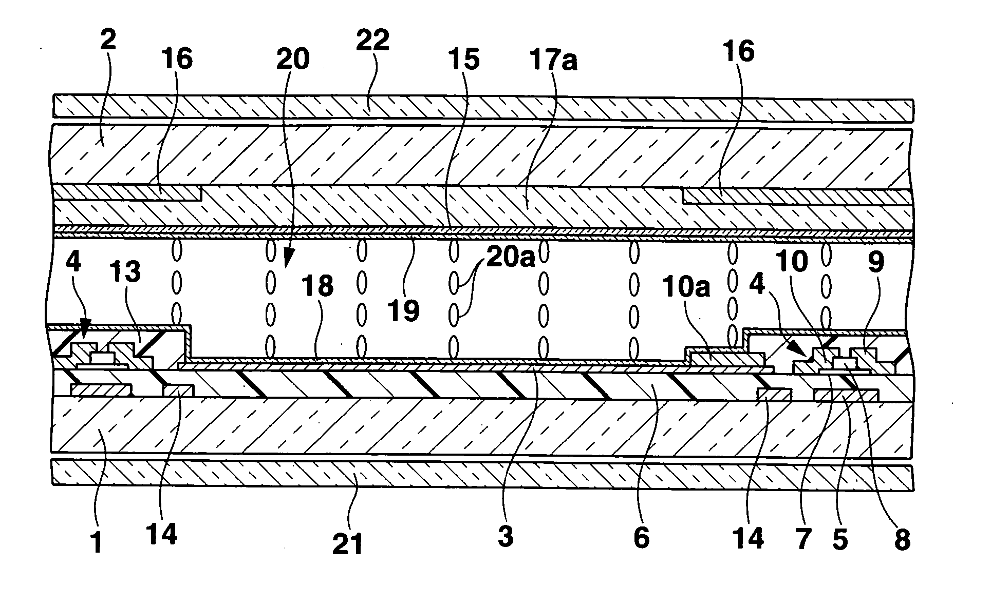 Vertical-alignment liquid crystal display device