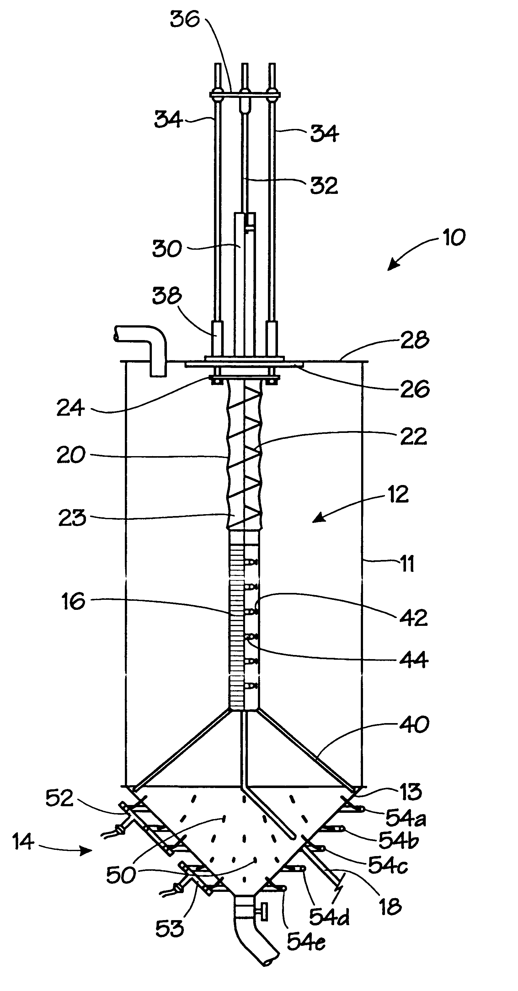 Apparatus for producing high density slurry and paste backfills