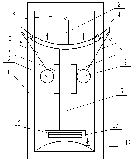 Wood bending machine preventing wood deformation