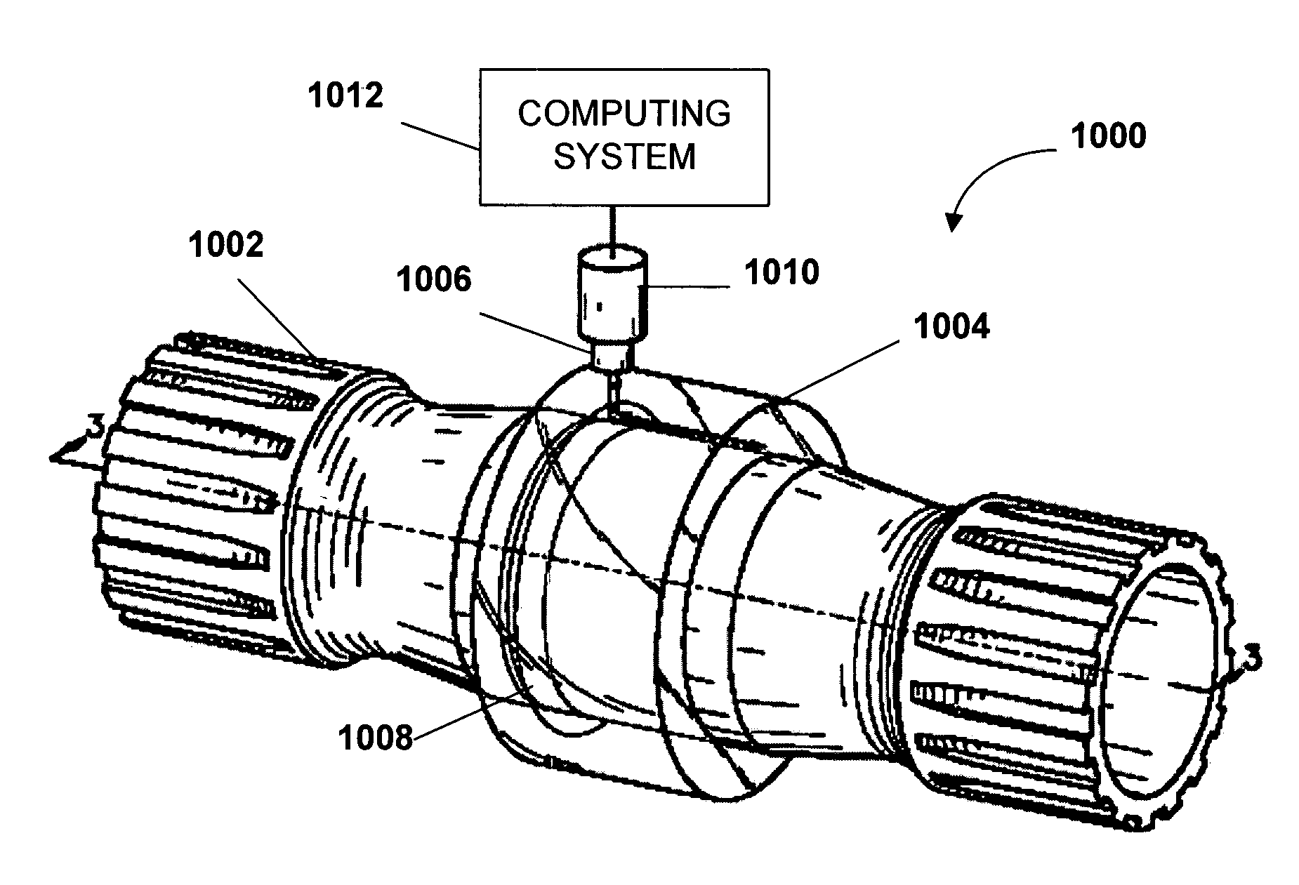 System and method for sensing torque on a rotating shaft