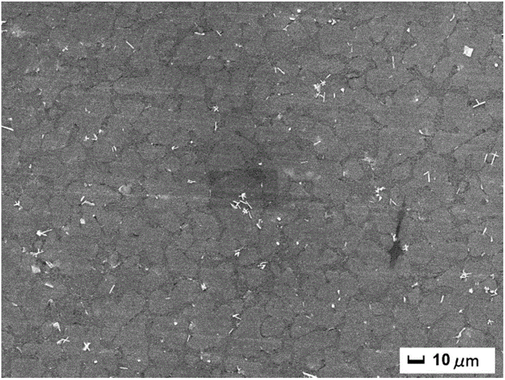 Preparation method and device of in situ aluminum matrix composite