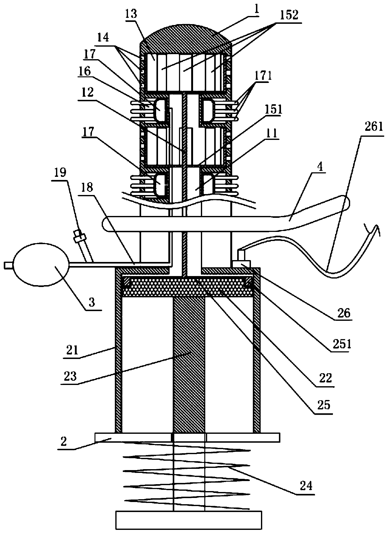 Device for flushing anorectum